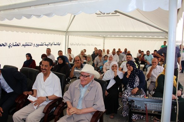 حفل تسليم السكنات الخاصة بمشروع 40 سكن ترقوي مدعم  جماعي