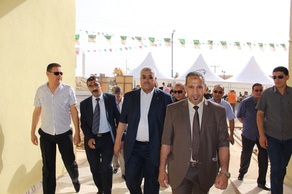 حفل تسليم السكنات الخاصة بمشروع 40 سكن ترقوي مدعم  جماعي