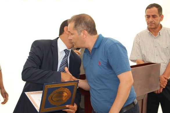 حفل تسليم السكنات الخاصة بمشروع 40 سكن ترقوي مدعم  جماعي