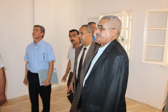 زيارة ميدانية لمشروع 60 سكن ترقوي مدعم من طرف السيد والي ولاية بسكرة