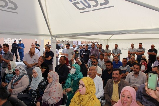 حفل تسليم المفاتيح لمشروع 90 سكن ترقوي مدعم من طرف والي ولاية  بسكرة  