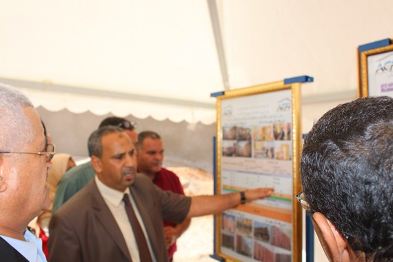 زيارة ميدانية لمشروع 60 سكن ترقوي مدعم من طرف السيد والي ولاية بسكرة